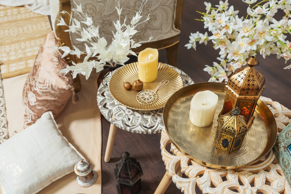Oriental,Lanterns,And,Interior,Details,In,The,Arabic,Turkish,Style.
